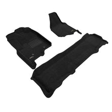 Load image into Gallery viewer, 3D MAXpider Floor Mats Ford F250 / F350 / F450 Crew Cab (12-16) All-Weather Elegant Series - Complete Set - Bucket Alternate Image