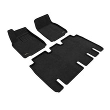 Load image into Gallery viewer, 3D MAXpider Floor Mats Tesla Model X (22-24) All-Weather Elegant Series - Complete Set - 5 Seater Alternate Image