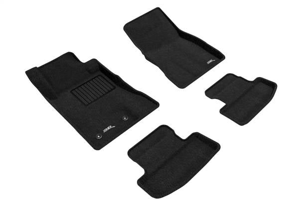 3D MAXpider Floor Mats Ford Mustang S550 / S650 (2015-2024) All-Weather Elegant Series - Complete Set