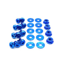Load image into Gallery viewer, Fast Turn Fittings Engine Bay Hardware Kit for Mazda Miata NA (1989-1997) Titanium Stage 1 - Black / Blue / Gold / Polished / Purple / Cosmic Burn / Oil Slick Alternate Image