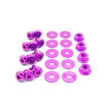 Load image into Gallery viewer, Fast Turn Fittings Engine Bay Hardware Kit for Mazda Miata NA (1989-1997) Titanium Stage 1 - Black / Blue / Gold / Polished / Purple / Cosmic Burn / Oil Slick Alternate Image