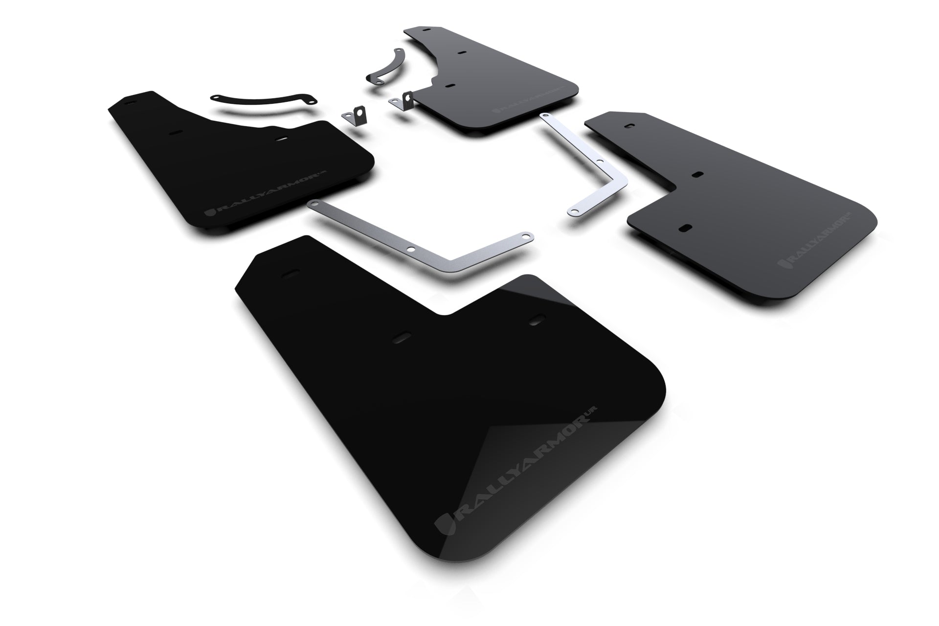 Rally Armor Mud Flaps Mazda CX-50 (2023 2024 2025) Black / Grey / Red