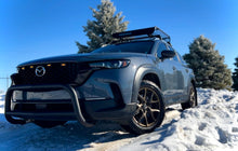 Load image into Gallery viewer, Rally Armor Mud Flaps Mazda CX-50 (2023 2024 2025) Black / Grey / Red / White - Black w/ Gray Logo Alternate Image