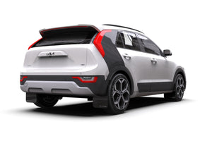 Rally Armor Mud Flaps SG2 Kia Niro (2023-2024) Black / Red