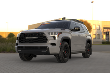 Load image into Gallery viewer, Rally Armor Mud Flaps Toyota Sequoia (2023-2024) Black - Black w/ Gray Logo Alternate Image