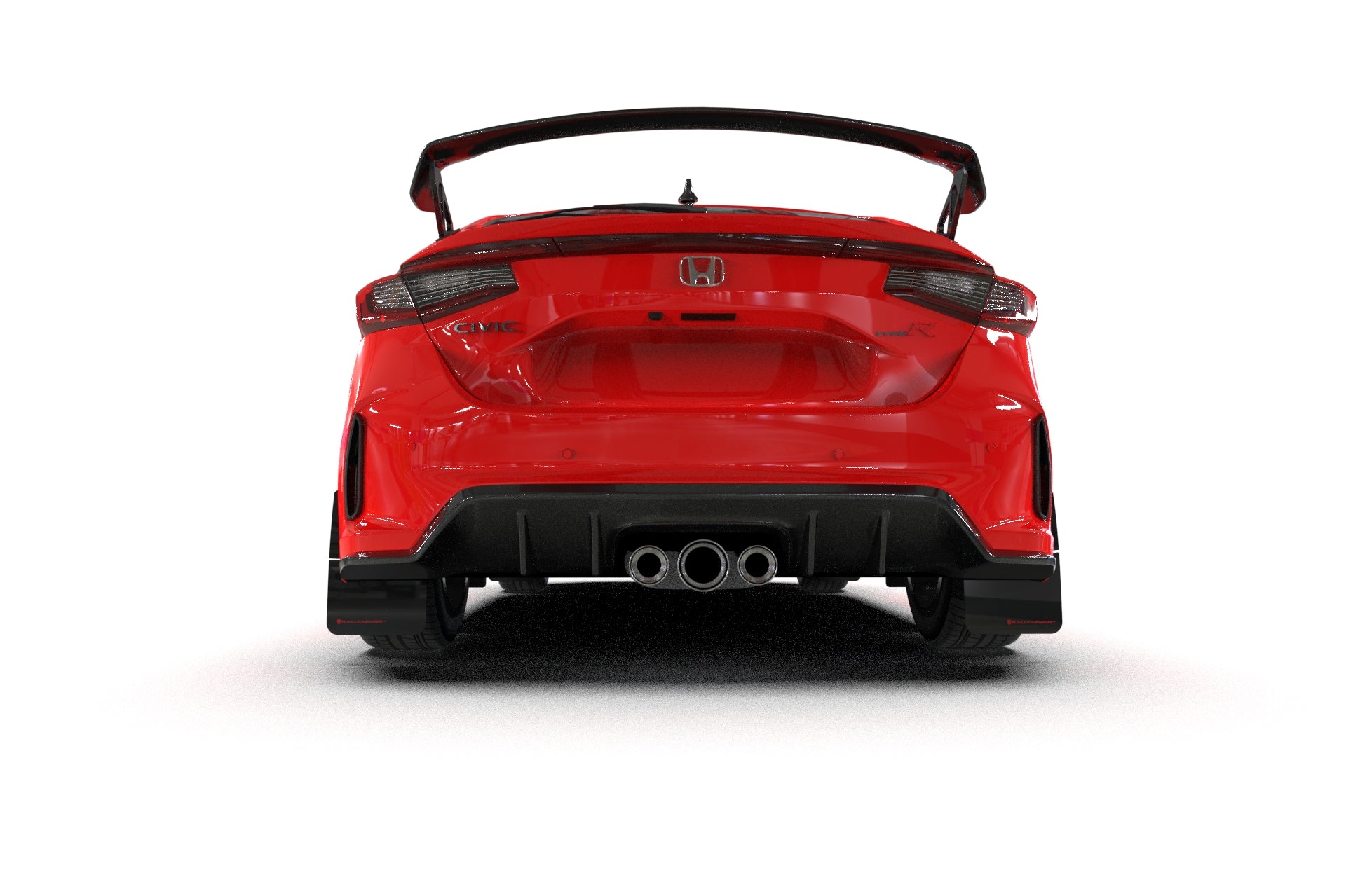 Fl5 Rally Armor Rally Armor Mud Flaps Honda Civic Type-R FL5 (2023-2025) Black / Red