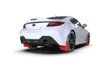 Load image into Gallery viewer, Rally Armor Mud Flaps Subaru BRZ / Toyota GR86 86 (2022-2024) Black / Red - Black UR Mud Flap Blue Logo Alternate Image
