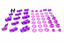 Load image into Gallery viewer, Fast Turn Fittings Engine Bay Hardware Kit for Mitsubishi Lancer Evo VIII (2003-2005) Titanium Stage 2 - Black / Blue / Gold / Polished / Purple / Cosmic Burn / Oil Slick Alternate Image