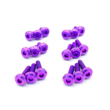 Load image into Gallery viewer, Fast Turn Fittings Engine Hardware Kit for 4G63 Engine Titanium Stage 1 - Purple / Black / Blue / Cosmic Burn / Gold / Oil Slick / Polished Alternate Image