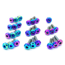 Load image into Gallery viewer, Fast Turn Fittings Engine Kit Hardware for 4G63 Engine Titanium Stage 2 - Cosmic Burn / Black / Blue / Gold / Oil Slick / Polished / Purple Alternate Image