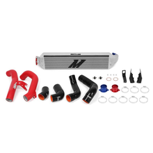 Load image into Gallery viewer, Mishimoto Intercooler Honda Civic 1.5T FC / Si FK (16-21) w/ or w/o Pipe &amp; Hoses - w/ Red Pipes &amp; Black Hoses / Silver Alternate Image