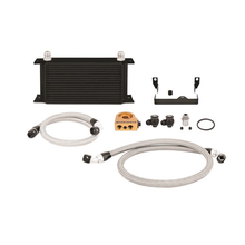 Load image into Gallery viewer, Mishimoto Oil Cooler Subaru WRX / WRX STi 2.0L / 2.5L (2001-2007) Thermostatic or Non-Thermostatic - 2006-2007 / Black Thermostatic Alternate Image