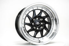 Load image into Gallery viewer, MST MT28 Wheels (15x8.0 4x100/4x114.3 +20 Offset) Gunmetal w/ Machined Face or Black w/ Machined Lip - Gunmetal w/ Machined Face Alternate Image
