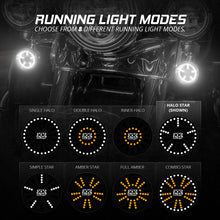 Load image into Gallery viewer, XKGlow Pro Series MotoTurnz Led Turn Signal Inserts (Harley Davidson) [1156/ 1157] Bullet/ Flat Style Front or Rear - 1156 / Bullet / Front Alternate Image