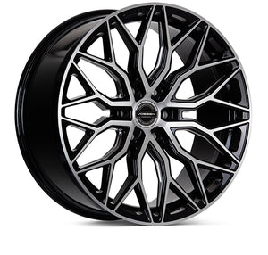 Vossen HF6-3 Wheels (20x9.5 / 6x135 / +15 Offset/ Deep Face / 87.1) Black or Silver Polished Finish