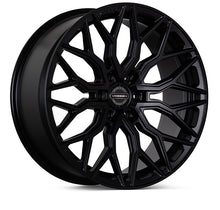 Load image into Gallery viewer, Vossen HF6-3 Wheels (20x9.5 6x139.7 / 15 Offset / Deep Face / 106.1) [Black] Brushed / Gloss / Satin Finish - Satin Black Alternate Image