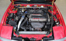 Load image into Gallery viewer, Fast Turn Fittings Full Engine Bay Hardware Kit for Mitsubishi 1G Eclipse (1990-1994) Titanium - Gold / Blue / Purple / Cosmic Burn / Polished / Black / Oil Slick Alternate Image