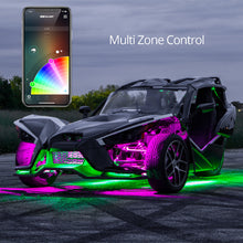 Load image into Gallery viewer, XKGlow LED Underglow Light Kit (Polaris Slingshot) w/ XKCHROME Smartphone App Controller - Standard or Advance Alternate Image