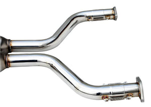 Invidia R400 Gemini Exhaust Infiniti G37 Coupe (08-13) Catback w/ Single Layer or Rolled Dual Polished or Titanium Burnt Blue Tips