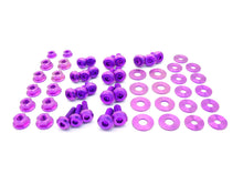 Load image into Gallery viewer, Fast Turn Fittings Engine Bay Hardware Kit for Nissan 350Z (2003-2006) Titanium Stage 1 - Black / Blue / Gold / Polished / Purple / Cosmic Burn / Oil Slick Alternate Image