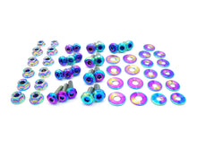 Load image into Gallery viewer, Fast Turn Fittings Engine Bay Hardware Kit for Nissan 350Z (2003-2006) Titanium Stage 1 - Black / Blue / Gold / Polished / Purple / Cosmic Burn / Oil Slick Alternate Image