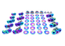 Load image into Gallery viewer, Fast Turn Fittings Engine Bay Hardware Kit for Nissan Skyline GT-R (R32) Titanium - Cosmic Burn / Blue / Black / Purple / Gold / Polished / Oil Slick Alternate Image