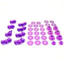 Load image into Gallery viewer, Fast Turn Fittings Engine Bay Hardware Kit for Nissan Skyline GTS-R (R31) Titanium - Gold / Blue / Purple / Cosmic Burn / Polished / Black Alternate Image
