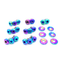 Load image into Gallery viewer, Fast Turn Fittings Partial Engine Bay Hardware Kit for Nissan 240SX S13 (1989-1995) Titanium - Black / Blue / Cosmic Burn / Gold / Oil Slick / Polished / Purple Alternate Image