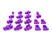 Load image into Gallery viewer, Fast Turn Fittings Engine Bay Hardware Kit for RB25 Engine Titanium Stage 2 - Gold / Blue / Purple / Cosmic Burn / Polished / Black Alternate Image