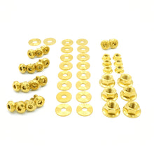 Load image into Gallery viewer, Fast Turn Fittings Engine Bay Hardware Kit for Nissan 240SX S15 (1999-2002) Titanium Stage 1 - Black / Blue / Gold / Polished / Purple / Cosmic Burn / Oil Slick Alternate Image