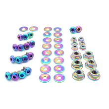 Load image into Gallery viewer, Fast Turn Fittings Engine Bay Hardware Kit for Nissan 240SX S15 (1999-2002) Titanium Stage 1 - Black / Blue / Gold / Polished / Purple / Cosmic Burn / Oil Slick Alternate Image