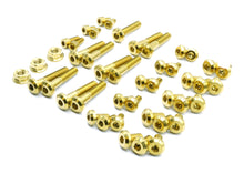 Load image into Gallery viewer, Fast Turn Fittings Engine Hardware Kit for VG30DETT Engine Titanium Stage 2 - Gold / Black / Blue / Polished / Purple / Cosmic Burn Alternate Image