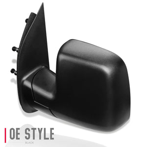 DNA Side Mirrors Ford Econoline (02-06) OEM Style / Powered + Manual Folding + Textured