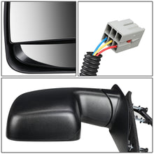 Load image into Gallery viewer, DNA Side Mirrors Ford Econoline (02-06) OEM Style / Powered + Manual Folding + Textured Alternate Image