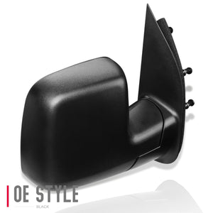 DNA Side Mirrors Ford Econoline (02-06) OEM Style / Powered + Manual Folding + Textured