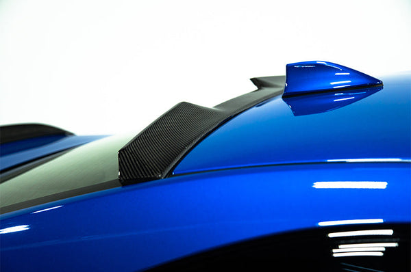 OLM V2 Rear Roof Spoiler for Subaru WRX (2022-2026) Carbon Fiber OLMB.