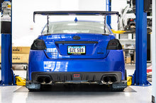 Load image into Gallery viewer, OLM LED Tail Lights for Subaru WRX / WRX STI (2015-2021) Evolution Series White Bar with Black Base &amp; Smoked Lens OLMA.70032.1-SB Alternate Image