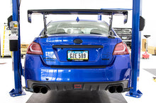 Load image into Gallery viewer, OLM Rear Bumper Protector for Subaru WRX / WRX STI (2015-2026) V2 Carbon Look OLMA.70167.1 Alternate Image