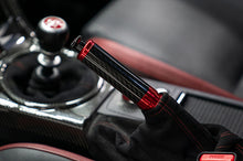 Load image into Gallery viewer, OLM Ebrake Handle for Subaru WRX &amp; WRX STI (15-21) FRS 86 BRZ (13–25) Forester (14-18) Crosstrek (13-26) Signature Series - Red with Black Carbon OLMA.70217.1-RD Alternate Image