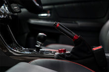 Load image into Gallery viewer, OLM Ebrake Handle for Subaru WRX &amp; WRX STI (15-21) FRS 86 BRZ (13–25) Forester (14-18) Crosstrek (13-26) Signature Series - Red with Black Carbon OLMA.70217.1-RD Alternate Image