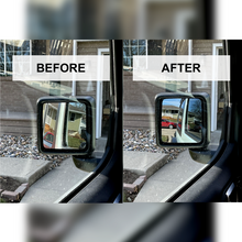 Load image into Gallery viewer, OLM Convex Mirrors for Jeep Wrangler (2018-2026) with Defrosters and BSM - Chrome OLMB.23001.2 Alternate Image