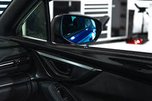 Load image into Gallery viewer, OLM Wide Angle Convex Mirrors w/ Turn Signals &amp; Defrosters for Subaru WRX (2022-2026) Blue OLMB.47017.2 Alternate Image