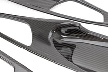Load image into Gallery viewer, OLM Interior Door Handle Trim Covers for Honda Civic FC / FE / Si FC1 (16-21) Type R FK8 (17-21) LE Carbon Fiber Full Set OLMC.19004.1 Alternate Image