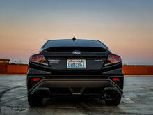 Load image into Gallery viewer, OLM Full LED Taillights for Subaru WRX (2022-2026) Spec-AR Red Bar with Black Base &amp; Clear Lens OLME.47002.1-CBRC Alternate Image