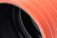 Load image into Gallery viewer, HPS Performance Silicone Intercooler Hoses Ford F250/F350/F450 Superduty 6.0L PowerStroke (99-03) [High Temp Reinforced Boots Kit] Orange or Black - Black Alternate Image