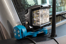 Load image into Gallery viewer, Boomba Racing Light &amp; Flag/Whip Mount for Ford Bronco 6G (2021-2026) Black / Red / Blue / White Alternate Image