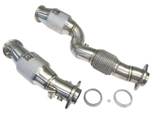 Load image into Gallery viewer, PLM Downpipes BMW M3 G80 M4 G82 M2 G87 S58 (20-25) w/ 400 Cell EPA High Flow Cats Alternate Image