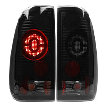 Load image into Gallery viewer, Winjet LED Tail Lights for Ford F150 (1997-2004) Gloss Black / Clear - CTWJ-0720-BS Alternate Image