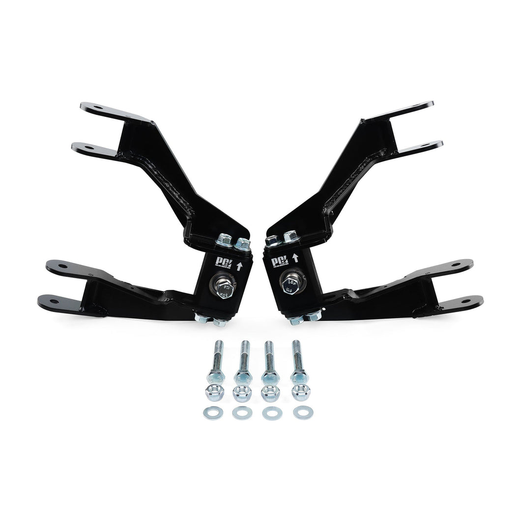 PCI Racing Front Upper Camber Arms Honda Civic EF / CRX (1988-1991) Black - Pair