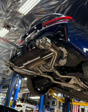 Load image into Gallery viewer, MAD Exhaust BMW M340i G20 &amp; M440i G22 (2019-2026) Axleback - Brushed / Black / Carbon Fiber Tips - Brushed Tips Alternate Image